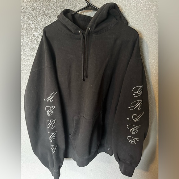 SS23 Supreme Patches Spiral Hooded Sweatshirt SS23 Supreme Patches Spiral Hooded Sweatshirt
